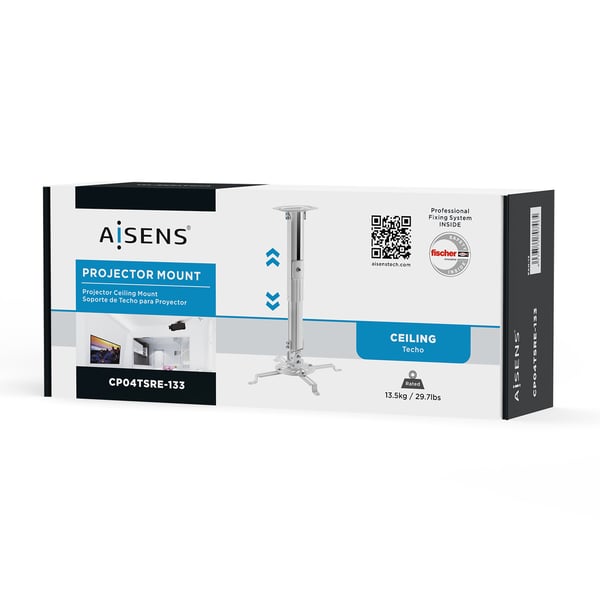 AISENS CP04TSRE-133 projektorfästen Tak Vit