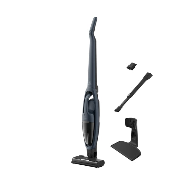 Electrolux ES52CB21DB Skaftdammsugare Batteri Torr Cyklonisk, Skum, Postmotorfilter Utan påse 0,3 l 29 W Blå 2 Ah Electrolux ES52CB21DB Skaftdammsugare Batteri Torr Cyklonisk, Skum, Postmotorfilter Utan påse 0,3 l 29 W Blå 2 Ah