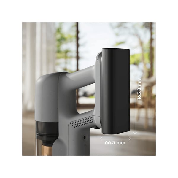 Electrolux EP72AB21UG Skaftdammsugare Batteri Torr HEPA, Skum, Mikro Utan påse 0,3 l Grå 4 Ah