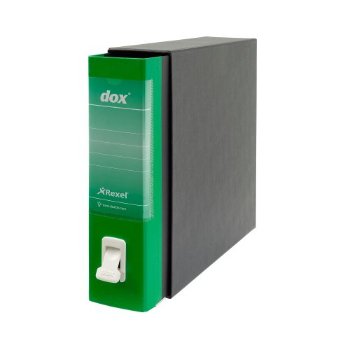 Rexel D26214 rengaskansio Foolscap Musta, Vihreä