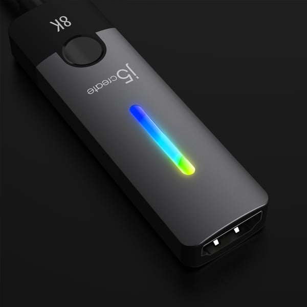 j5create JCA157-N USB-C® till HDMI™ 2.1 8K Adapter