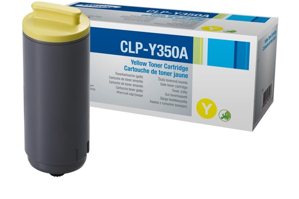 Samsung CLP-Y350A tonerpatron 1 stk Original Gul