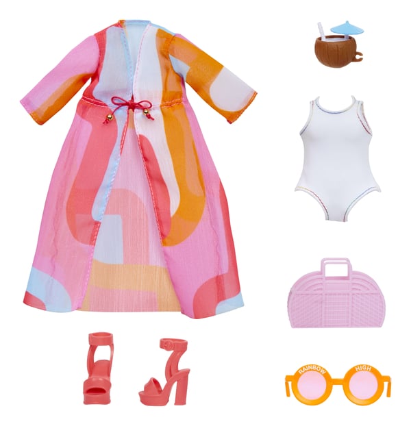 Rainbow High Fashion Pack Asst in PDQ Dukketøjsæt