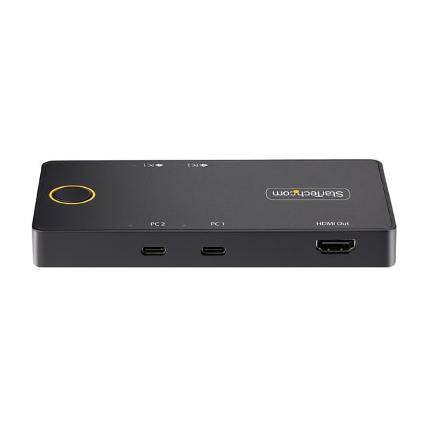 StarTech.com C2-H46-UC2-PD-KVM KVM-switchar Svart