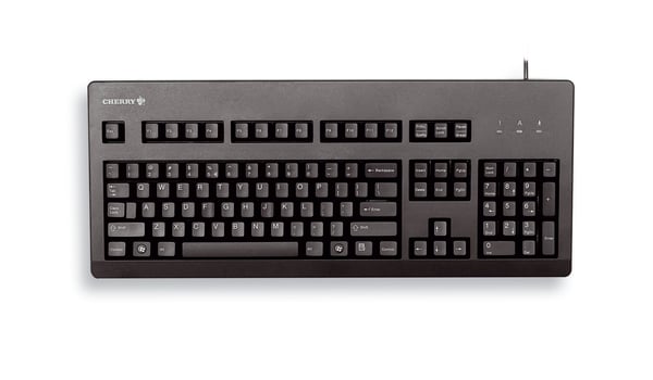 CHERRY G80-3000 tastatur Universel USB QWERTY US engelsk Sort