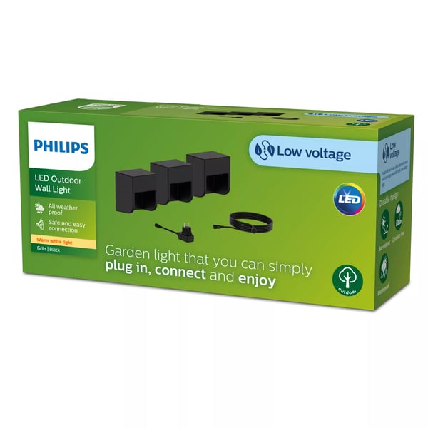 Philips 8720169269439 udendørsbelysning Udendørs vægbelysning LED E