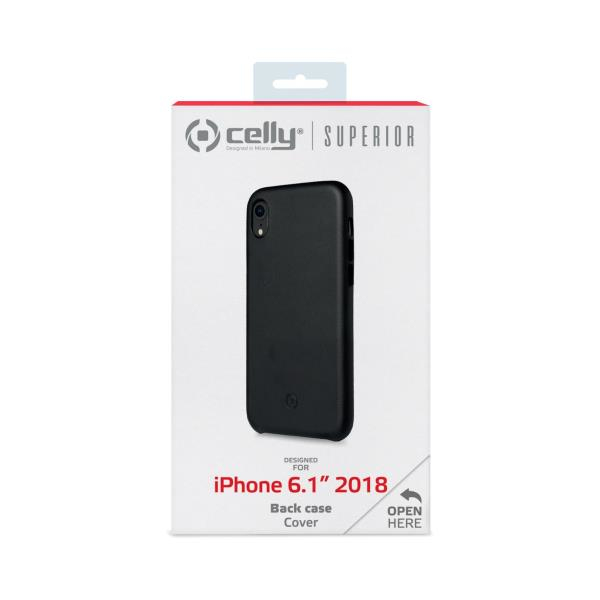 Celly SUPERIOR998BK mobiltelefon etui 15,5 cm (6.1") Cover Sort