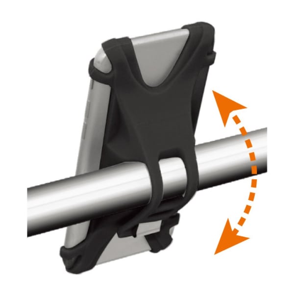 Techly I-SMART-CLIP holder Passiv holder Mobiltelefon/Smartphone Sort