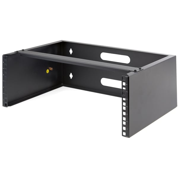 StarTech.com WALLMOUNT4 stativ 4U Vægmonteret stativ Sort