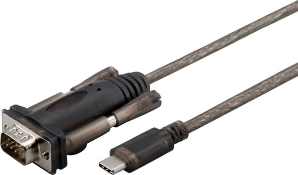 Microconnect USB3.1CRS232 seriella kablar Svart 1,5 m USB Type-C