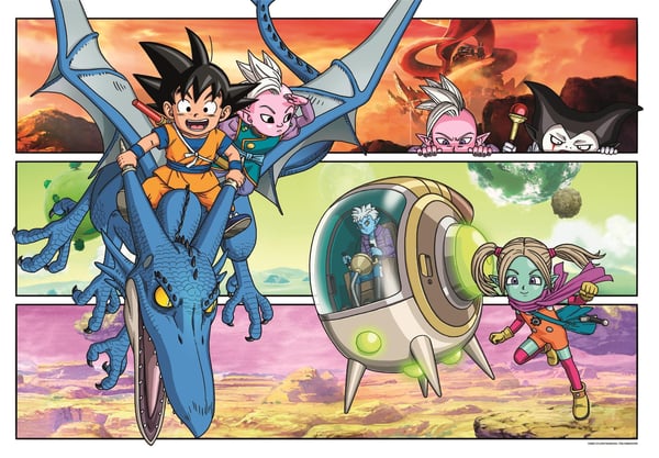 PUZZLE 104EL CLM 25095 DRAGONBALL PUD6