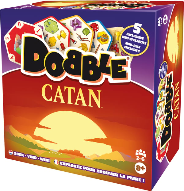 Asmodee Dobble Catan Dobble Catan Brætspil Matching