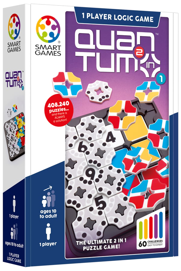 SmartGames Quantum 2 in 1 Boks puslespil