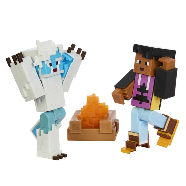 Minecraft CREATOR-SERIEN MONTERA ENDERWOOD YETI-SKRÄCK BERÄTTELSEPAKET-figurer
