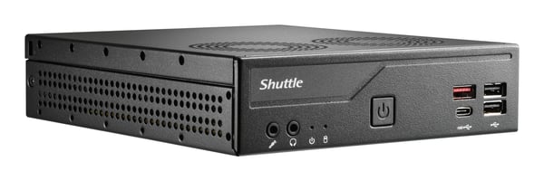 Shuttle Slim PC DH810 1,35 L størrelse PC Sort LGA 1851 (Socket V1)