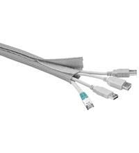 Microconnect CABLESOCK2 kaapelisuojus Hopea