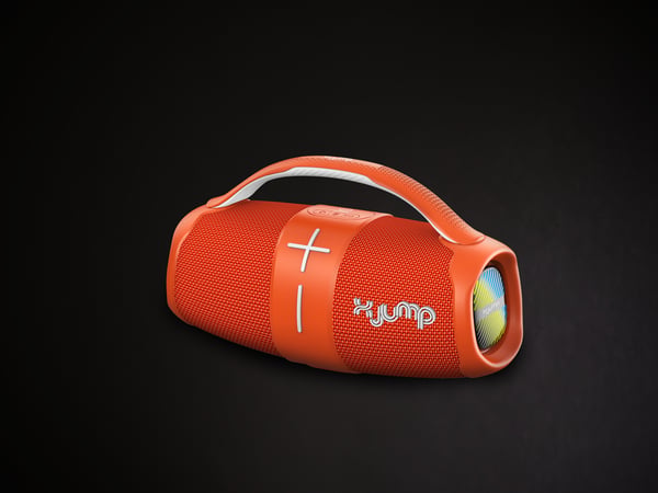 X JUMP XJ 120 Bærbar stereohøjttaler Orange 40 W