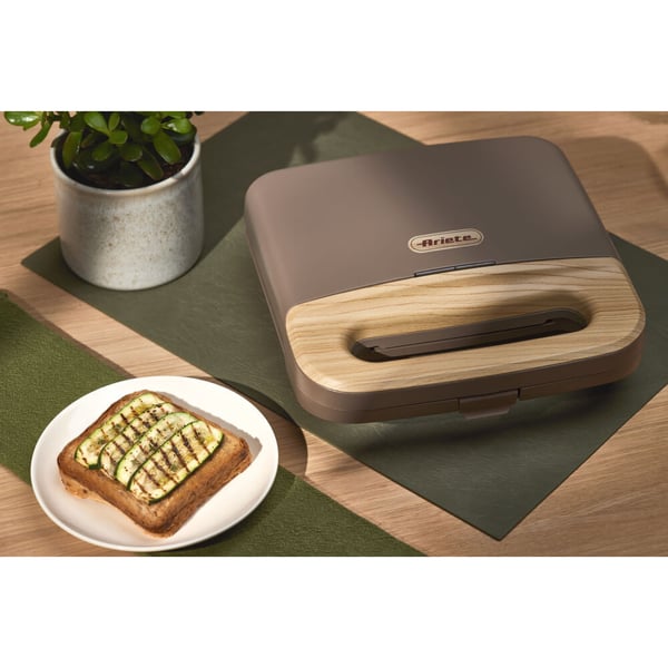 Ariete 1971 sandwichtoaster 750 W Beige, Brun