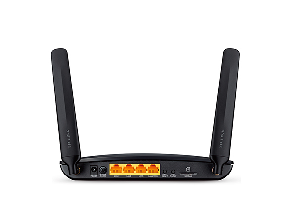 TP-Link TL-MR6400 trådløs router Hurtigt ethernet Enkelt band (2,4 GHz) 4G Sort