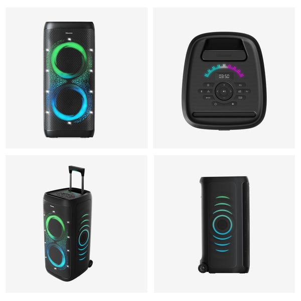 Hisense Party Thunder Juhlakaiutin Musta 620 W