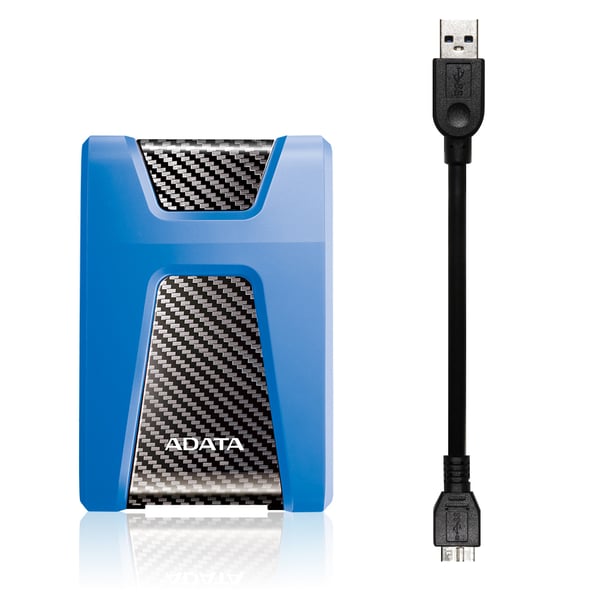 ADATA HD650 externa hårddiskar 1 TB 2.5" Micro-USB B 3.2 Gen 1 (3.1 Gen 1) Blå