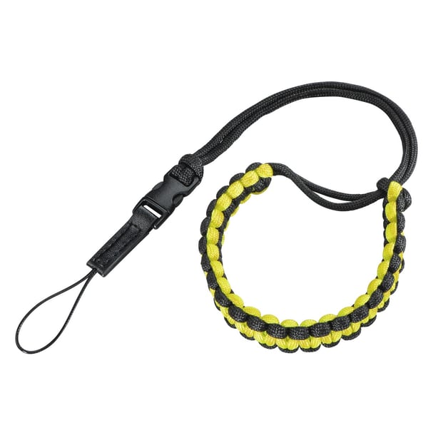Hama Braid 20 strop Digitalt kamera Polyester Sort, Gul