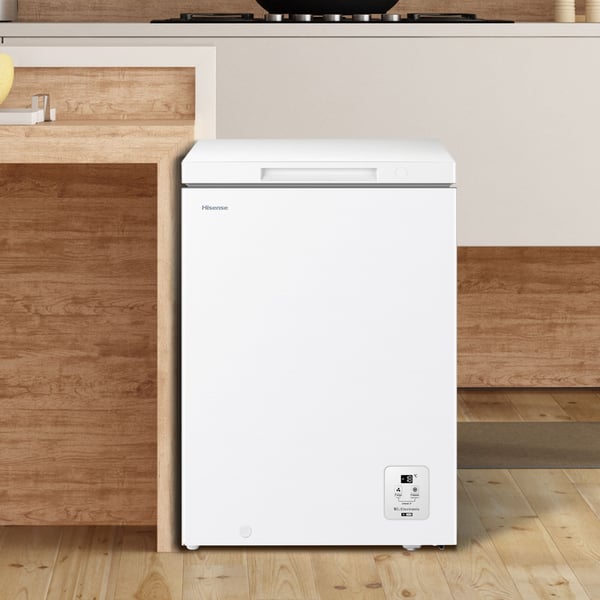 Hisense FT145N1AWDL fryser Kummefryser Fritstående 141 L Hvid