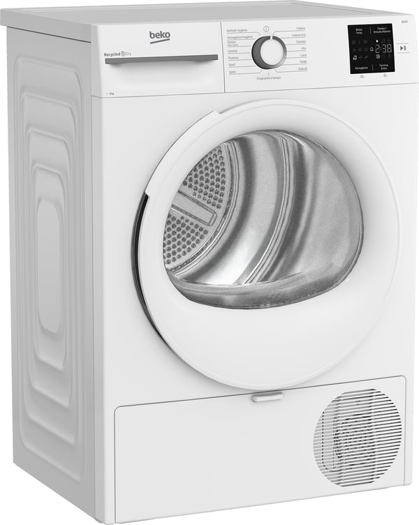 Beko BMT491WI_IT tørretumbler Fritstående Front-læsning 9 kg Hvid