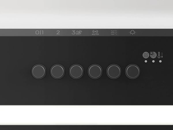Electrolux LFG815K Vægmonteret Sort 650 m³/t