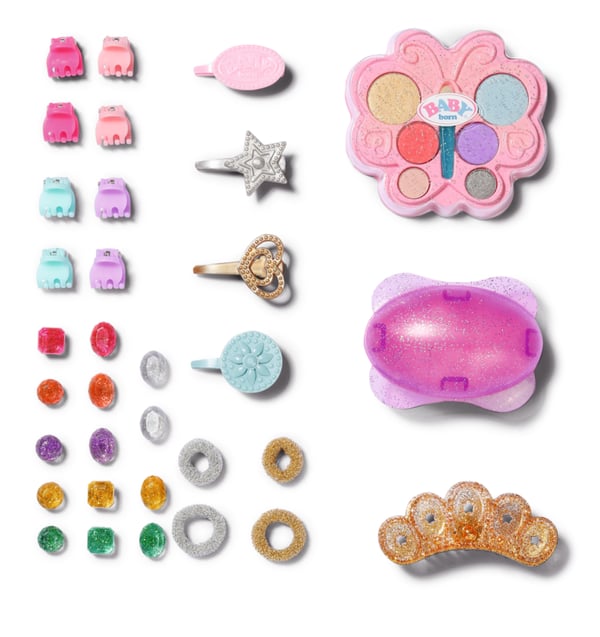 BABY born Sister Styling Head Princess Doll make-up & hair styling set