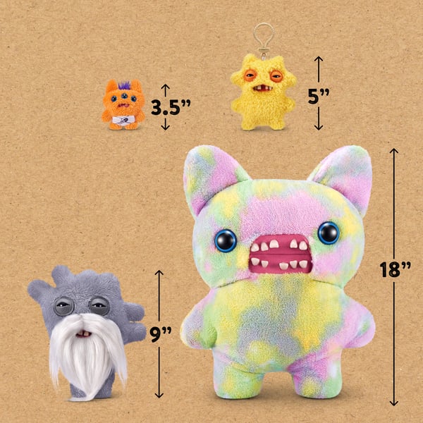 Hug-A-Lumps Fuggler Old Fogies 23 cm sortiment (Captain Cardiac)