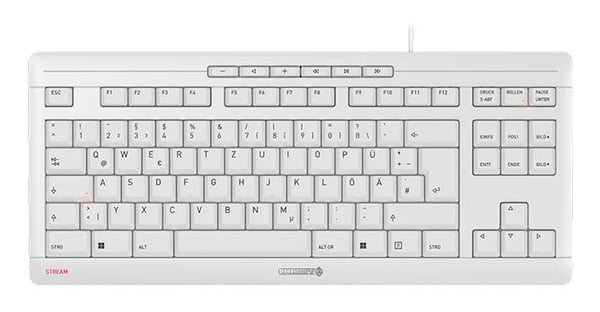 Cherry STREAM KEYBOARD TKL - Tastatur - USB - QWERTZ