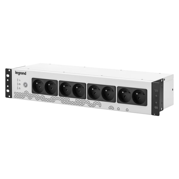 Legrand Keor UPS PDU 800VA FR INPUT 8 FR OUTPUT UPS-enhed Standby (offline) 0,8 kVA 480 W 8 AC stikkontakt(er)