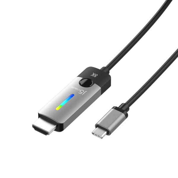 j5create JCC157-N USB-C® till HDMI™ 2.1 8K-kabel