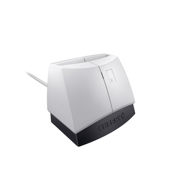 CHERRY SmartTerminal ST-1144 älykortin lukijalaite USB 2.0 Musta, Harmaa