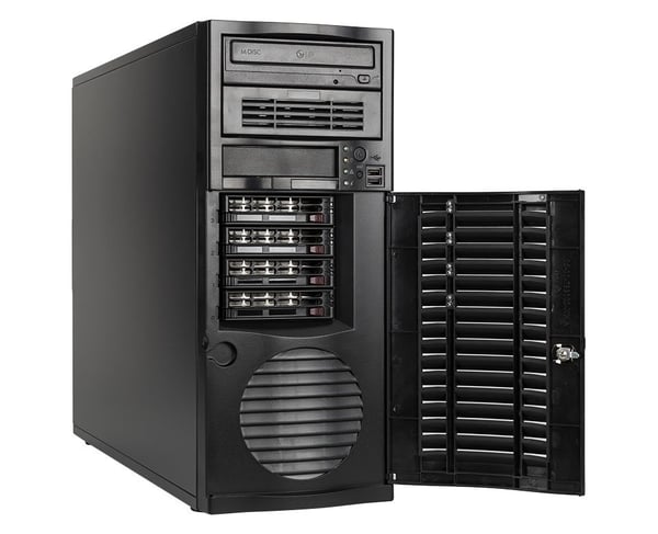 bluechip SERVERline T40324s servrar 1,92 TB Tower AMD EPYC 9124 3 GHz 32 GB DDR5-SDRAM 668 W