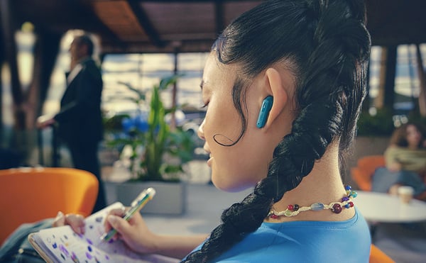 JBL Tune Beam 2 Headset Trådløs I ørerne Musik/hverdag Bluetooth Turkis