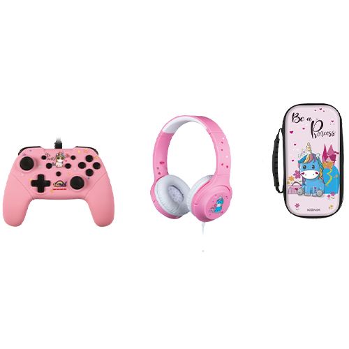 Konix Unik KX SW GAMER PACK BE A PRINC Ställ Konix Unik KX SW GAMER PACK BE A PRINC Ställ