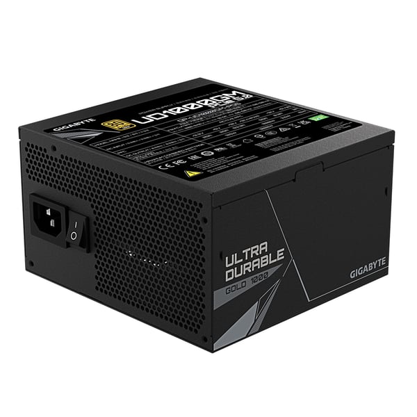 GIGABYTE UD1000GM PG5 enhed til strømforsyning 1000 W 20+4 pin ATX ATX Sort