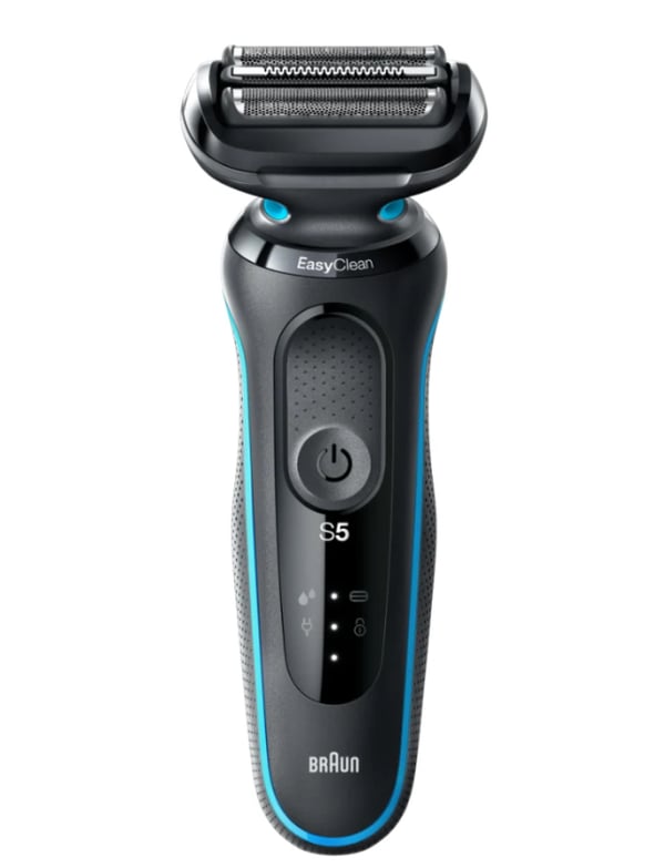 Braun Series 5 51-M4500cs Folierakapparat Svart, Blå