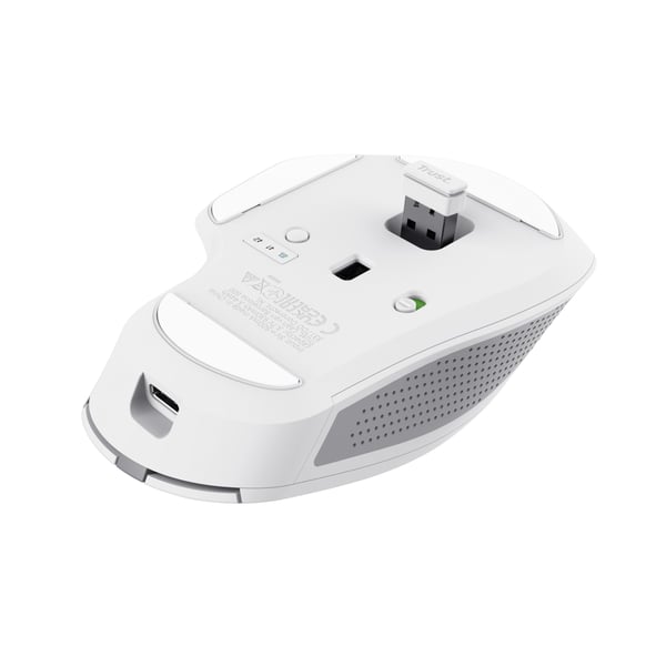 Trust Ozaa+ datormöss Kontor Högerhand Trådlös RF + Bluetooth Optisk 3200 DPI