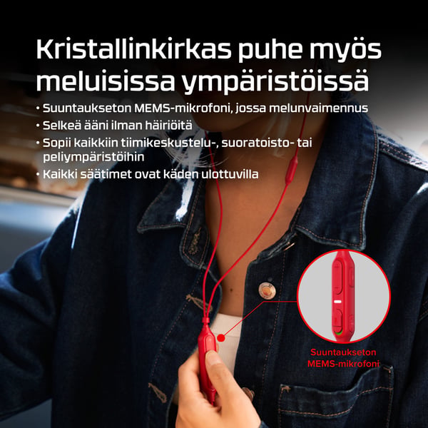 HyperX Cloud Earbuds III S -nappikuulokkeet (musta)