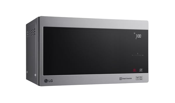 LG MS2595CIS mikrobølgeovn Sølv, Rustfrit stål Solo mikroovn Bordplade 25 L 1000 W