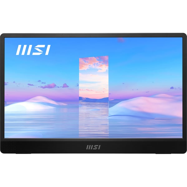 MSI Pro MP161 tietokoneen litteä näyttö 39,6 cm (15.6") 1920 x 1080 pikseliä Full HD LED Musta