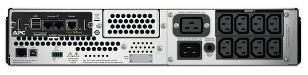 APC Smart-UPS 3000VA UPS-enhed Interaktivt indgangsstik 3 kVA 2700 W 9 AC stikkontakt(er)