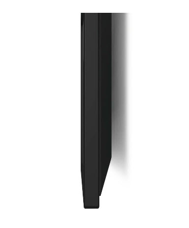 Hama 00220849 TV-kiinnike 165,1 cm (65") Musta