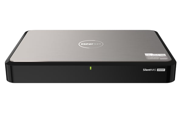QNAP HS-264 NAS Skrivbord Intel® Celeron® N5105 8 GB 0 TB QNAP Turbo System Svart