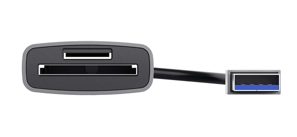 Trust Dalyx kortläsare USB 3.2 Gen 1 (3.1 Gen 1) Aluminium