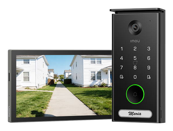 Imou VDP7 PoE videointercom-system 5 MP 17,8 cm (7") Svart