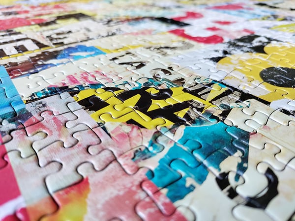 Tactic Poster Collage 1000 pcs Puslespil 1000 stk Kunst